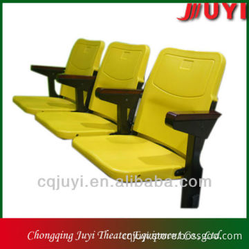 BLM-6200 stackable plastic folding armrest chair